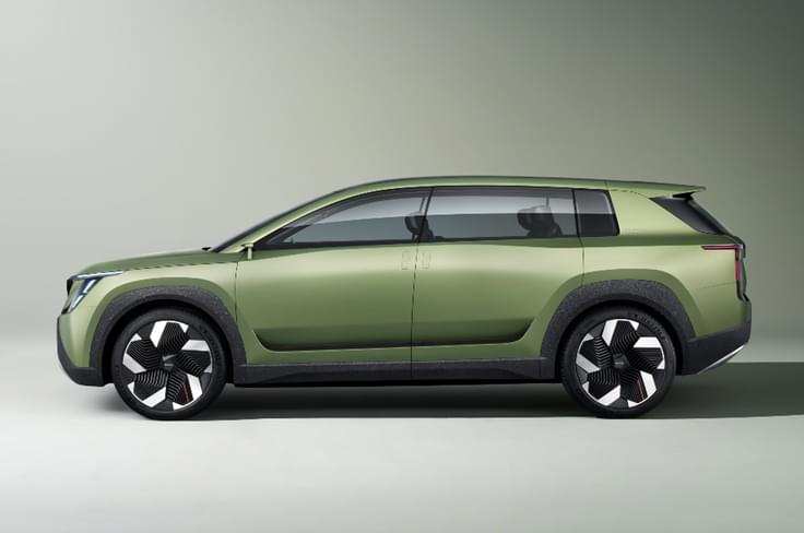 Skoda Vision 7S concept profile Skoda Vision 7S concept profile